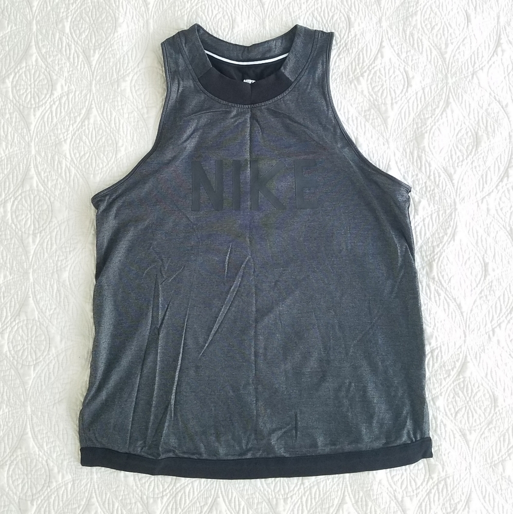 Nike Metallic Muscle Tank